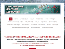 Tablet Screenshot of leolagrangesixfours.org